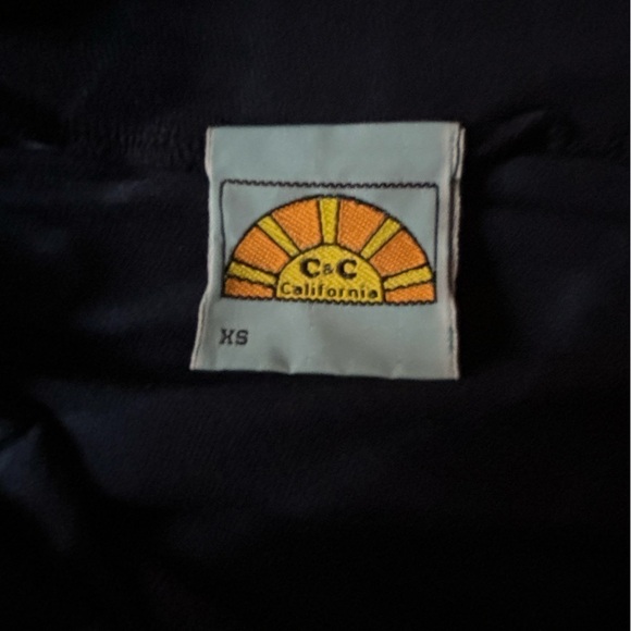 C&C California Navy Blue One Shoulder Tie-Dye Maxi Dress - Picture 4 of 5